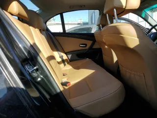 2010 BMW 5 Series 528i with VIN WBANU5C59AC460673, listed as a Copart auction lot 49471175 with 130,726 mi miles and Clean Title. Bid and sale history available at carsss.com. Image 10.