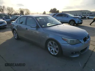 2006 BMW 5 Series 550i with VIN WBANB535X6CP00200, listed as a Copart auction lot 87271514 with 241,153 mi miles and Clean Title. Bid and sale history available at DreamBid. Image 4.