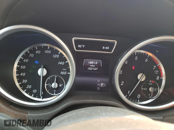 2015 Mercedes-Benz GL-Class GL 450 with VIN 4JGDF6EE4FA595361, listed as a Copart auction lot 55165613 with 102,147 mi miles. Bid and sale history available at carsss.com. Image 9.