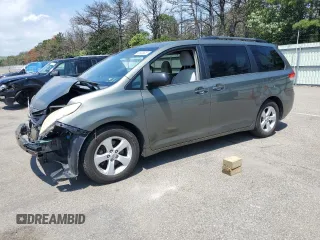 2011 Toyota Sienna LE AAS with VIN 5TDKK3DCXBS128092, listed as a Copart auction lot 63926605 with 144,509 mi miles and Salvage title. Bid and sale history available at DreamBid. Image 1.