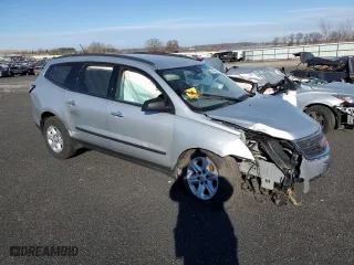 2015 Chevrolet Traverse LS with VIN 1GNKRFED2FJ226497, listed as a Copart auction lot 89246925 with 0 mi miles and Non Repairable. Bid and sale history available at carsss.com. Image 4.