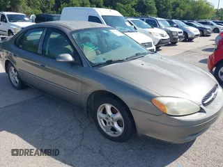 2003 Ford Taurus SE Standard with VIN 1FAFP53UX3A228383, listed as a IAAI auction lot 42700752 with 182,598 mi miles and . Bid and sale history available at DreamBid. Image 1.