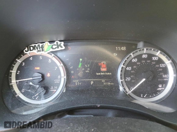 2023 Toyota Highlander L z VIN 5TDKDRAH5PS518845, wystawiony jako Copart lot #42203195 z przebiegiem 31 134 mil mil oraz Szkoda całkowita • Salvage title. Historia ofert i sprzedaży dostępna na DreamBid. Obrazek 9.