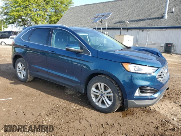 2020 Ford Edge SEL with VIN 2FMPK4J90LBB17282, listed as a Copart auction lot 58795885 with 80,583 mi miles and Salvage title. Bid and sale history available at DreamBid. Image 4.