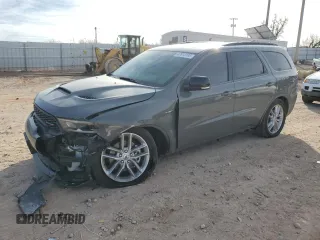 2023 Dodge Durango R/T Plus z VIN 1C4SDHCT2PC553453, wystawiony jako Copart lot #42618195 z przebiegiem 42 147 mil mil oraz Szkoda całkowita • Salvage title. Historia ofert i sprzedaży dostępna na DreamBid. Obrazek 1.