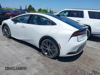2024 Toyota Prius LE with VIN JTDACAAU8R3016249, listed as a IAAI auction lot 42147587 with 17,260 mi miles. Bid and sale history available at carsss.com. Image 3.