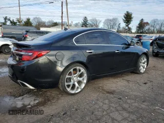 2014 Buick Regal GS with VIN 2G4GU5GX3E9243894, listed as a Copart auction lot 84504604 with 210,623 mi miles and Salvage Title. Bid and sale history available at DreamBid. Image 3.