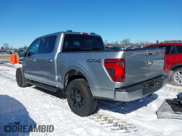 2024 Ford F-150 XLT with VIN 1FTFW3L57RKD19382, listed as a IAAI auction lot 41624945 with 9,765 mi miles. Bid and sale history available at carsss.com. Image 3.