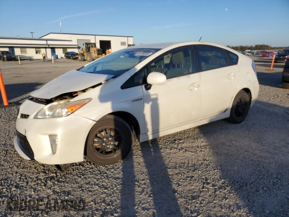 2012 Toyota Prius One with VIN JTDKN3DU1C1527097, listed as a Copart auction lot 80149594 with 174,291 mi miles and Salvage Title. Bid and sale history available at carsss.com. Image 1.