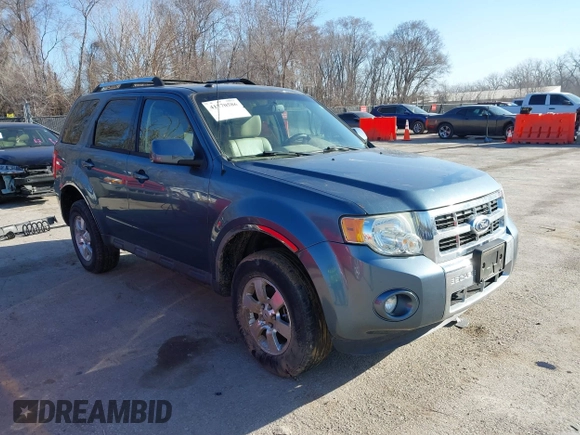 2011 Ford Escape Limited with VIN 1FMCU0E70BKB03218, listed as a IAAI auction lot 41770586 with 159,823 mi miles. Bid and sale history available at carsss.com. Image 1.