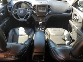 2019 Jeep Cherokee Latitude Plus with VIN 1C4PJLLB4KD202281, listed as a Copart auction lot 48633225 with 153,366 mi miles and Salvage Title. Bid and sale history available at DreamBid. Image 8.