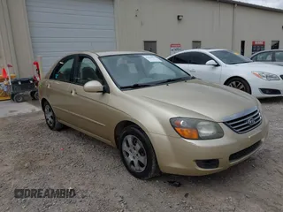 2009 Kia Spectra EX with VIN KNAFE221795665455, listed as a IAAI auction lot 41826035 with 163,073 mi miles. Bid and sale history available at carsss.com. Image 6.