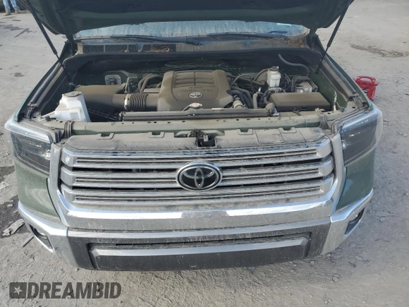 2021 Toyota Tundra Platinum z VIN 5TFAY5F10MX035676, wystawiony jako Copart lot #73296214 z przebiegiem Nie podano mil oraz Szkoda całkowita • Salvage title. Historia ofert i sprzedaży dostępna na DreamBid. Obrazek 11.
