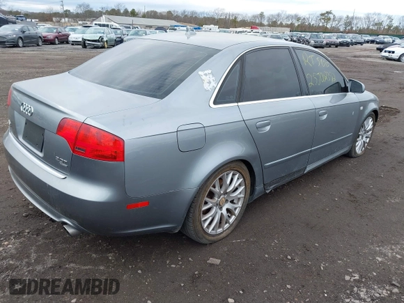 2008 Audi A4 2.0T z VIN WAUDF78E48A157865, wystawiony jako IAAI lot #41748546 z przebiegiem Nie podano mil oraz . Historia ofert i sprzedaży dostępna na DreamBid. Obrazek 4.