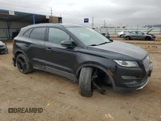2019 Lincoln MKC Reserve with VIN 5LMCJ3D91KUL29637, listed as a Copart auction lot 54600385 with 79,637 mi miles and Salvage title. Bid and sale history available at DreamBid. Image 4.