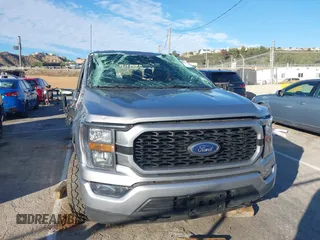 2023 Ford F-150 XL with VIN 1FTFW1E55PKD57059, listed as a IAAI auction lot 41625898 with 49,882 mi miles. Bid and sale history available at carsss.com. Image 12.