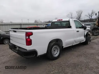 2021 Chevrolet Silverado 1500 Work Truck with VIN 3GCNWAEH9MG272119, listed as a Copart auction lot 84178824 with 126,233 mi miles and Salvage Title. Bid and sale history available at carsss.com. Image 3.