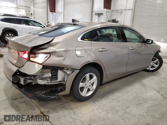2024 Chevrolet Malibu LS with VIN 1G1ZB5ST4RF166398, listed as a Copart auction lot 53906155 with 12,195 mi miles and Salvage Title. Bid and sale history available at DreamBid. Image 3.