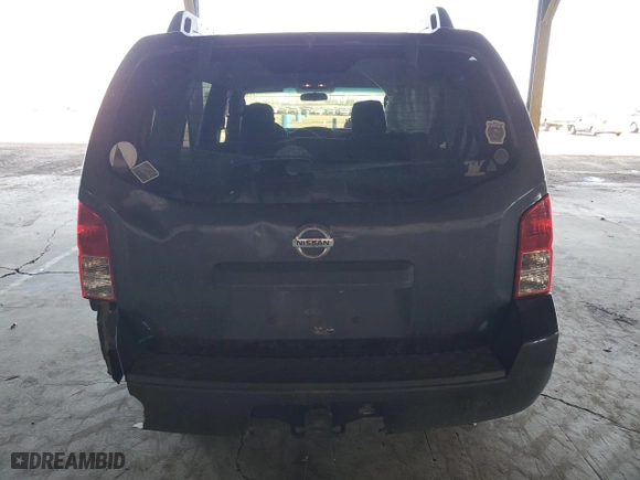 2010 Nissan Pathfinder SE with VIN 5N1AR1NB9AC627947, listed as a Copart auction lot 84321604 with 183,033 mi miles and Salvage Title. Bid and sale history available at carsss.com. Image 6.
