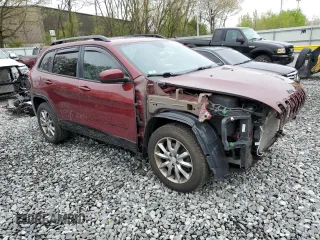 2018 Jeep Cherokee Latitude z VIN 1C4PJMCB6JD610141, wystawiony jako Copart lot #55257945 z przebiegiem 154 215 mil mil oraz Szkoda całkowita • Salvage title. Historia ofert i sprzedaży dostępna na DreamBid. Obrazek 4.