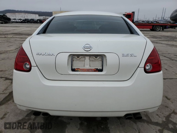 2006 Nissan Maxima 3.5 SE with VIN 1N4BA41E16C842768, listed as a Copart auction lot 44319175 with 175,065 mi miles and Salvage Title. Bid and sale history available at carsss.com. Image 6.