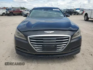 2015 Hyundai Genesis 3.8L with VIN KMHGN4JE9FU092479, listed as a Copart auction lot 68120854 with 218,187 mi miles and Salvage Title. Bid and sale history available at carsss.com. Image 5.