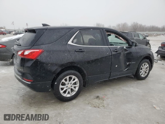 2021 Chevrolet Equinox LT with VIN 3GNAXUEV3ML306976, listed as a Copart auction lot 43698715 with 91,734 mi miles and Non Repairable. Bid and sale history available at DreamBid. Image 3.