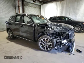 2025 BMW X5 xDrive40i with VIN 5UX23EU08S9W31549, listed as a Copart auction lot 49848545 with 0 mi miles and Salvage Title. Bid and sale history available at carsss.com. Image 4.