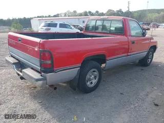 1995 Dodge Ram 1500 with VIN 1B7HC16Y6SS302154, listed as a IAAI auction lot 41906801 with 128,958 mi miles. Bid and sale history available at carsss.com. Image 4.