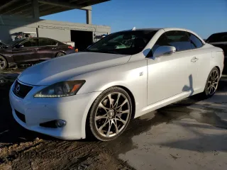 2011 Lexus IS 350 C z VIN JTHFE2C21B2506494, wystawiony jako Copart lot #81140024 z przebiegiem 129 686 mil mil oraz Szkoda całkowita • Salvage title. Historia ofert i sprzedaży dostępna na DreamBid. Obrazek 1.