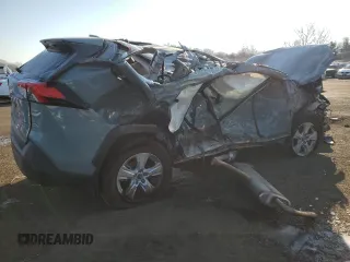 2019 Toyota RAV4 XLE with VIN JTMP1RFV5KD017214, listed as a Copart auction lot 88239775 with Not Provided miles and Salvage Title. Bid and sale history available at DreamBid. Image 3.