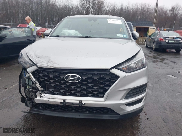 2021 Hyundai Tucson SE with VIN KM8J2CA40MU392425, listed as a IAAI auction lot 41706694 with 103,603 mi miles. Bid and sale history available at carsss.com. Image 12.