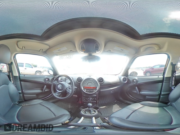 2012 MINI Countryman S with VIN WMWZC3C59CWL87444, listed as a Copart auction lot 59547785 with 147,814 mi miles and Salvage title. Bid and sale history available at DreamBid. Image 14.