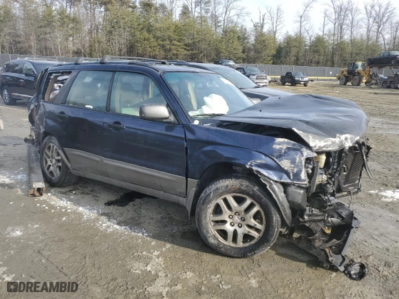 2005 Subaru Forester (Natl) XS L.L. Bean Edition with VIN JF1SG67605H708278, listed as a Copart auction lot 42032515 with NaN miles and Salvage Title. Bid and sale history available at carsss.com. Image 4.