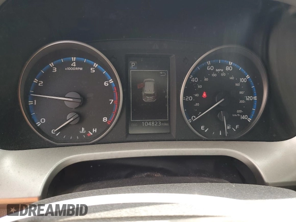 2017 Toyota RAV4 LE with VIN 2T3ZFREV3HW387441, listed as a Copart auction lot 51742245 with 104,823 mi miles and Salvage Title. Bid and sale history available at DreamBid. Image 9.