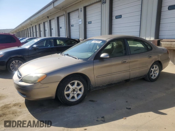 2002 Ford Taurus SE Standard with VIN 1FAHP53U42G104274, listed as a Copart auction lot 46623985 with 120,161 mi miles and Salvage Title. Bid and sale history available at DreamBid. Image 1.