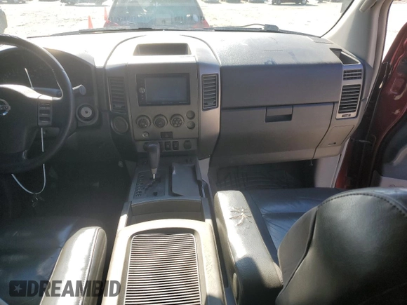 2004 Nissan Titan SE with VIN 1N6AA06A74N508277, listed as a Copart auction lot 87801695 with 124,137 mi miles and Clean Title. Bid and sale history available at carsss.com. Image 8.