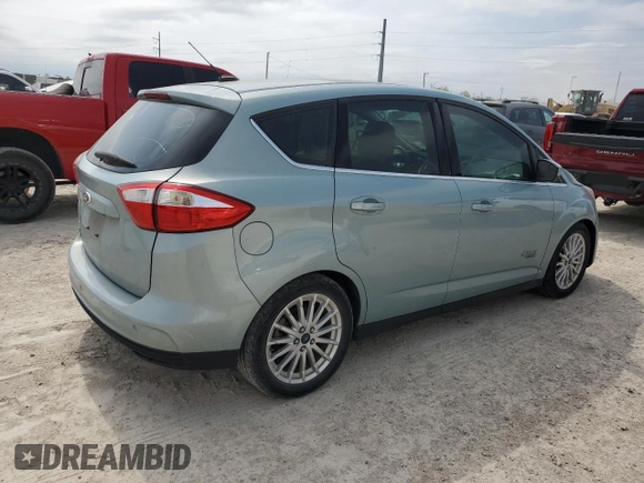 2013 Ford C-Max Energi SEL with VIN 1FADP5CU3DL522527, listed as a Copart auction lot 46283484 with 103,138 mi miles and Salvage Title. Bid and sale history available at carsss.com. Image 3.