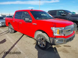 2020 Ford F-150 XL with VIN 1FTEW1C50LKD38606, listed as a IAAI auction lot 41323359 with 57,295 mi miles. Bid and sale history available at carsss.com. Image 1.