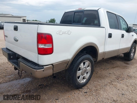 2006 Ford F-150 XLT with VIN 1FTPW14556FA10893, listed as a IAAI auction lot 42475068 with 173,073 mi miles and . Bid and sale history available at DreamBid. Image 4.