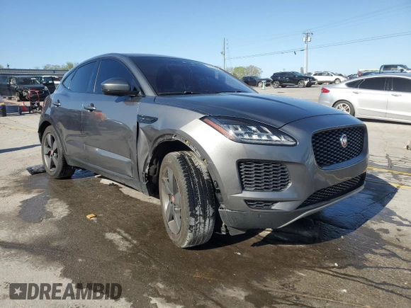 2020 Jaguar E-Pace SE with VIN SADFP2FX9L1002421, listed as a Copart auction lot 53423635 with 39,839 mi miles and Salvage Title. Bid and sale history available at DreamBid. Image 4.