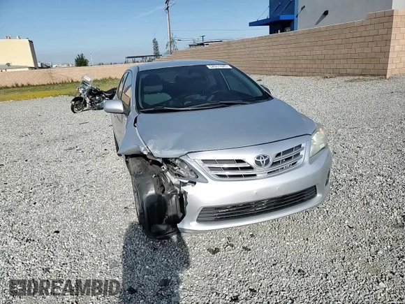 2013 Toyota Corolla L with VIN 5YFBU4EEXDP167695, listed as a Copart auction lot 52051685 with 192,427 mi miles and Salvage Title. Bid and sale history available at carsss.com. Image 11.