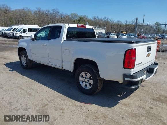 2018 Chevrolet Colorado 2WD Work Truck with VIN 1GCHSBEA4J1151641, listed as a IAAI auction lot 41927780 with 125,265 mi miles and . Bid and sale history available at DreamBid. Image 3.