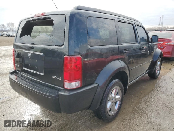 2008 Dodge Nitro SXT with VIN 1D8GU28K68W244007, listed as a Copart auction lot 50575655 with 179,139 mi miles and Salvage Title. Bid and sale history available at carsss.com. Image 3.