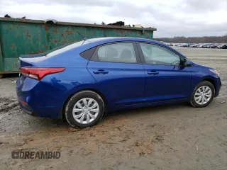 2020 Hyundai Accent SE with VIN 3KPC24A61LE112142, listed as a Copart auction lot 70486452 with 8,297 mi miles. Bid and sale history available at carsss.com. Image 3.