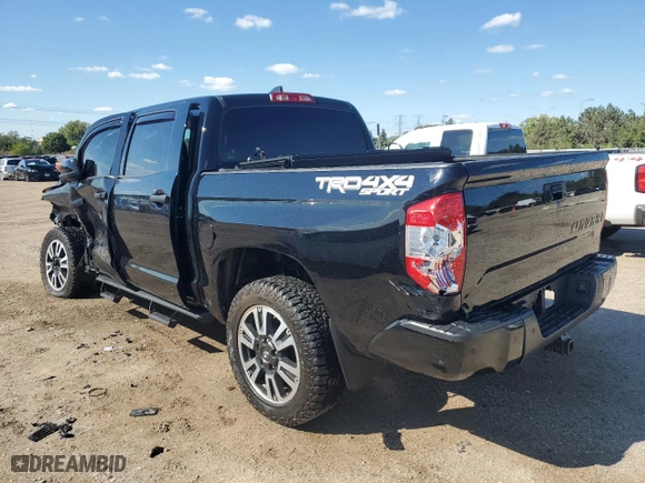 2020 Toyota Tundra 4WD SR5 with VIN 5TFDY5F11LX950659, listed as a Copart auction lot 73016564 with 62,969 mi miles and Salvage Title. Bid and sale history available at carsss.com. Image 2.