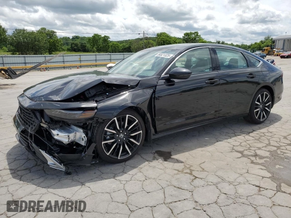2024 Honda Accord Touring with VIN 1HGCY2F81RA052311, listed as a Copart auction lot 56521325 with 9,151 mi miles and Salvage title. Bid and sale history available at DreamBid. Image 1.