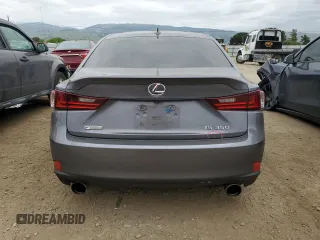 2015 Lexus IS 350 with VIN JTHBE1D22F5020630, listed as a Copart auction lot 54680495 with 152,571 mi miles and Salvage title. Bid and sale history available at DreamBid. Image 6.