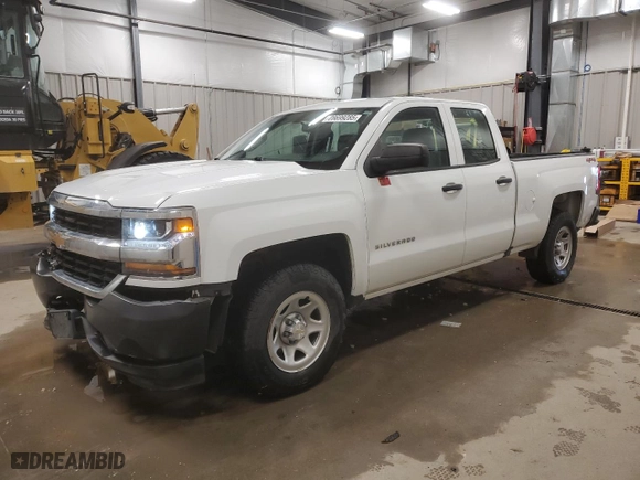 2019 Chevrolet Silverado 1500 LD Work Truck with VIN 2GCVKNEC9K1110648, listed as a Copart auction lot 88699285 with 84,394 mi miles and Salvage Title. Bid and sale history available at carsss.com. Image 1.