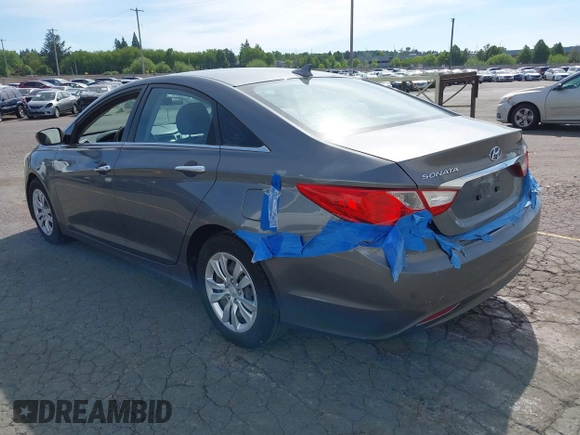 2011 Hyundai Sonata GLS with VIN 5NPEB4AC3BH032401, listed as a IAAI auction lot 42215100 with 159,178 mi miles and . Bid and sale history available at DreamBid. Image 3.